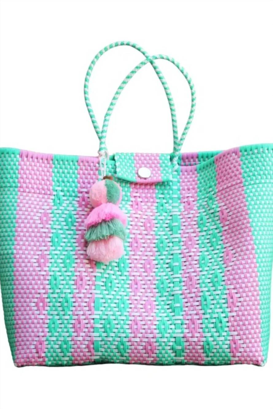 NEW SQUEEZE DE CITRON women's palm beach tote bag in multicolor